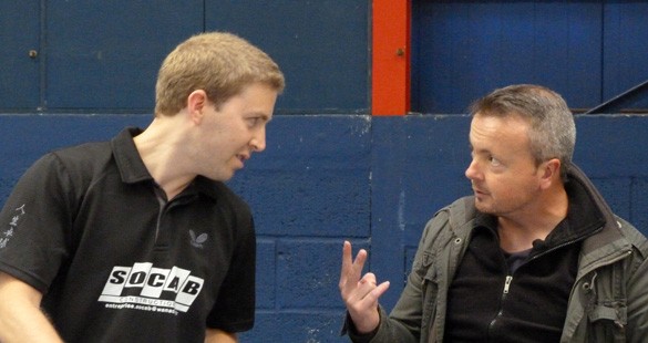 Coaching de Seb sur Laurent - 07 mai 2011